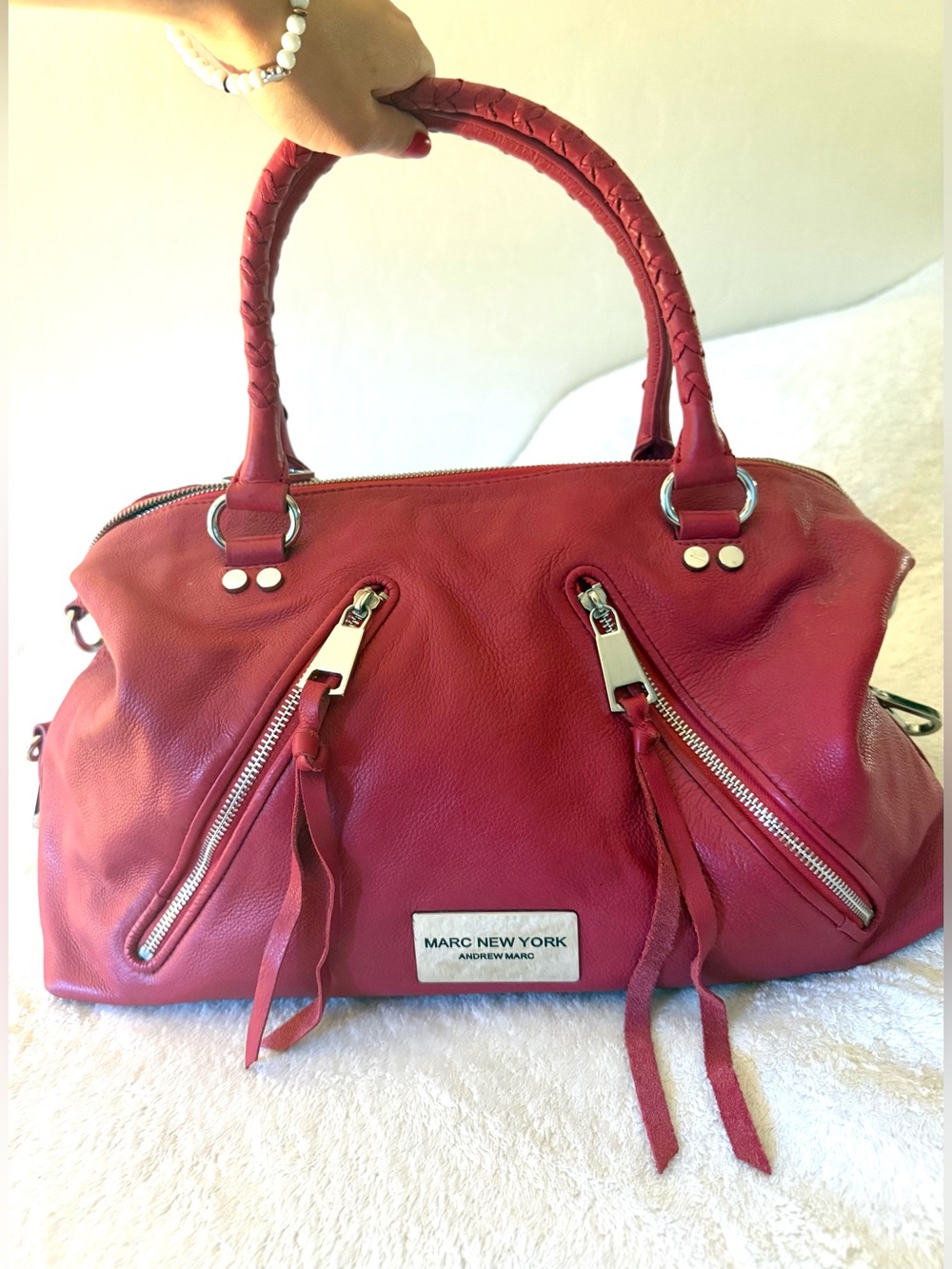 Mark New York Andrew Mark Leather Bag